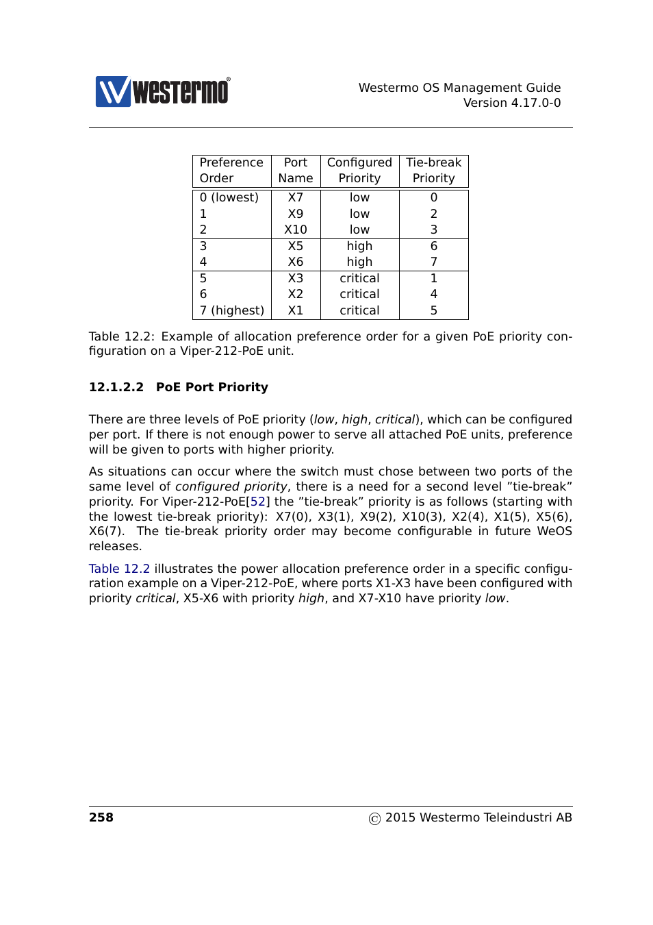 Westermo RedFox Series User Manual | Page 258 / 977
