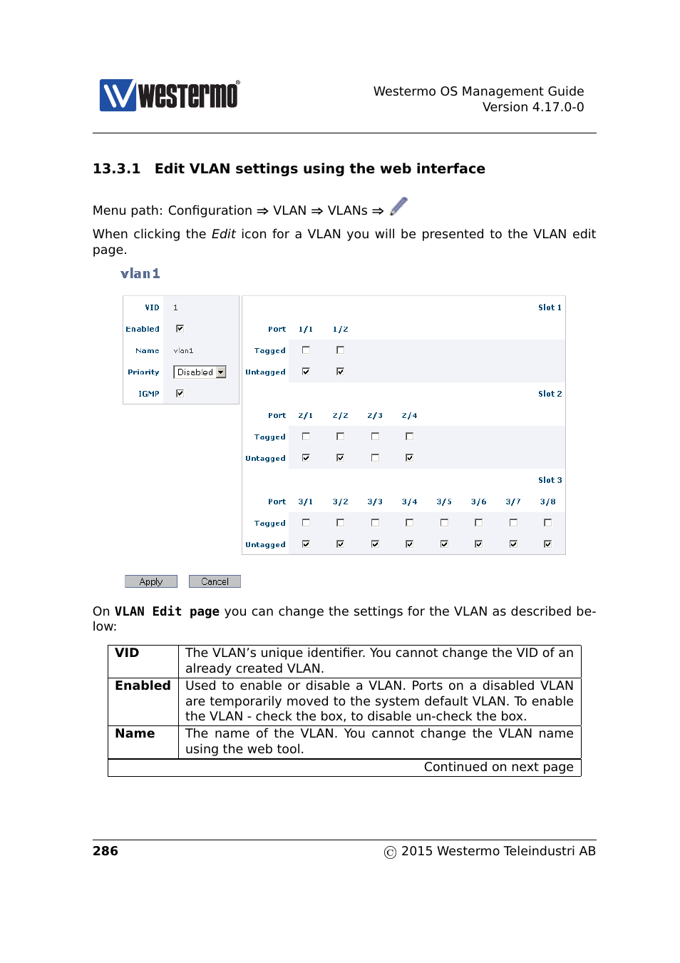 Westermo RedFox Series User Manual | Page 286 / 977