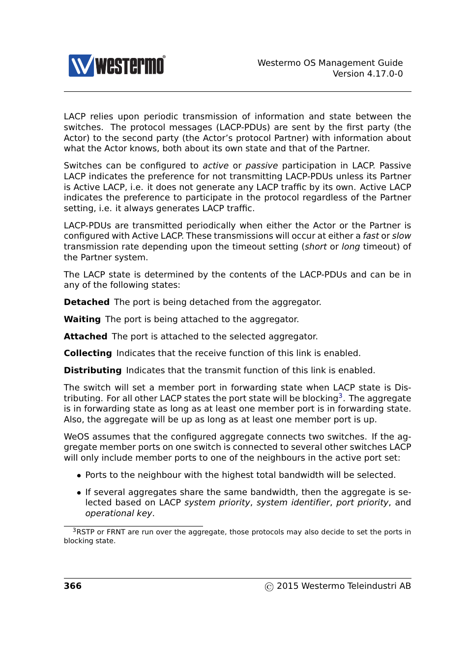 Westermo RedFox Series User Manual | Page 366 / 977
