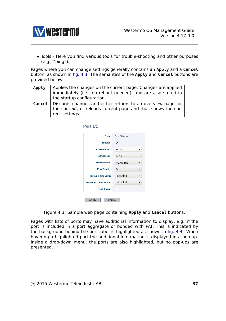 Westermo RedFox Series User Manual | Page 37 / 977