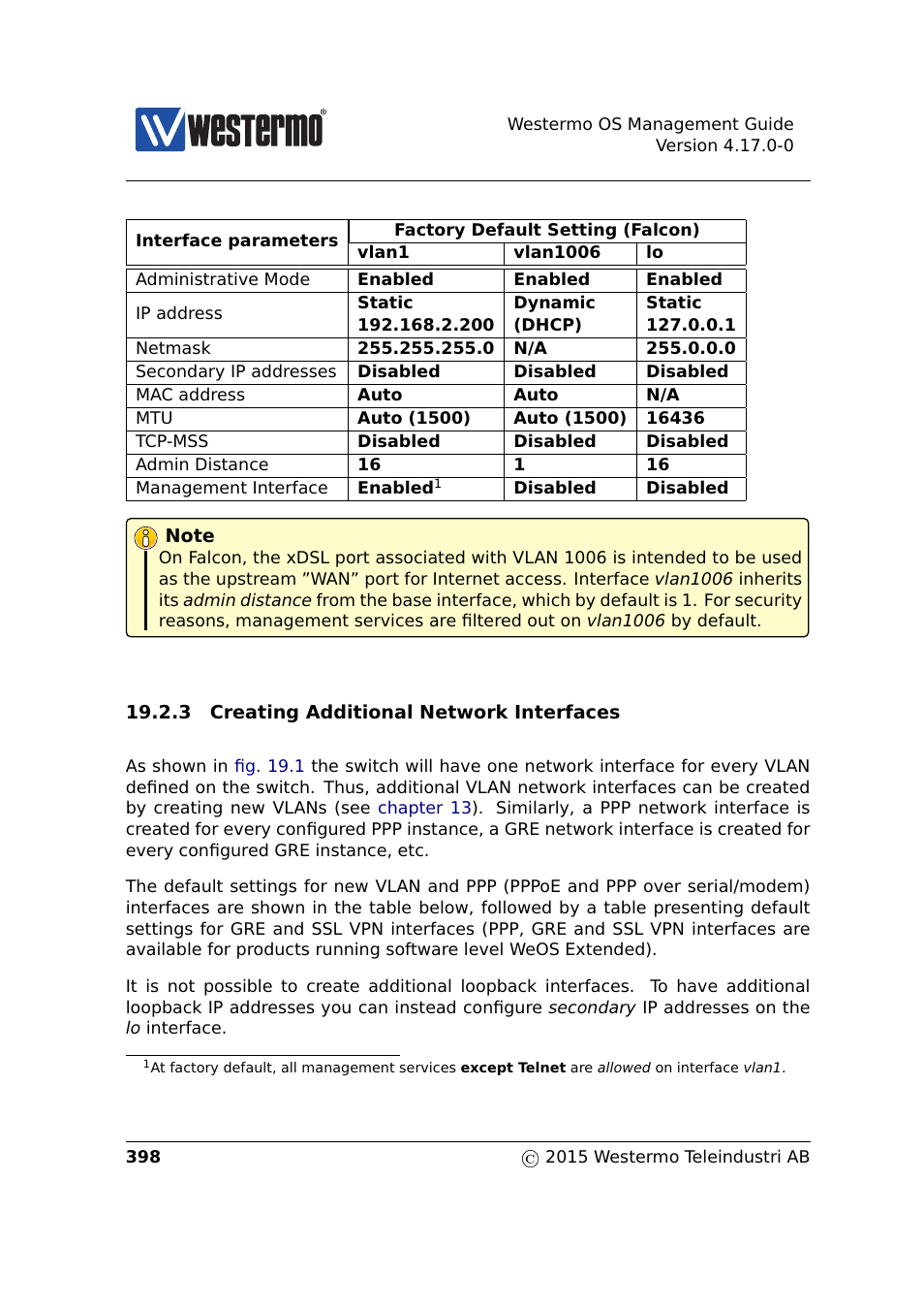 Westermo RedFox Series User Manual | Page 398 / 977