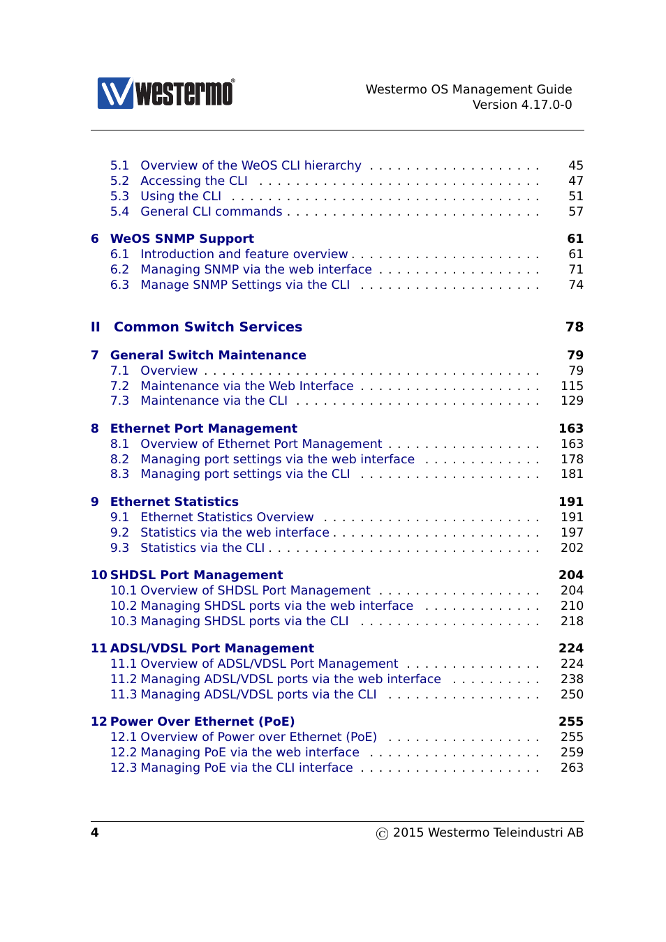 Westermo RedFox Series User Manual | Page 4 / 977
