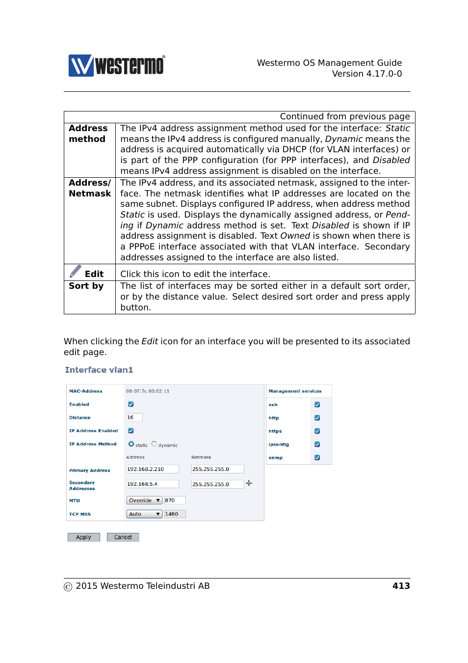 Westermo RedFox Series User Manual | Page 413 / 977