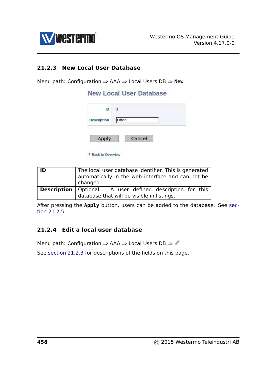 Westermo RedFox Series User Manual | Page 458 / 977