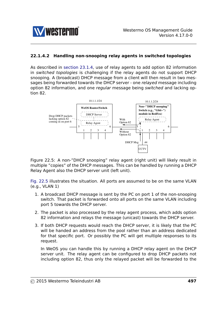 Tion 22.1.4.2 | Westermo RedFox Series User Manual | Page 497 / 977