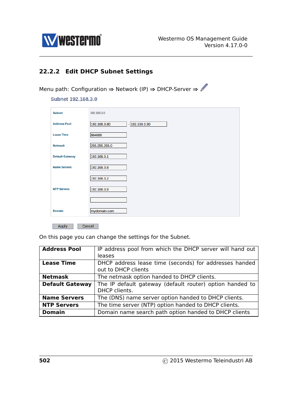 Westermo RedFox Series User Manual | Page 502 / 977