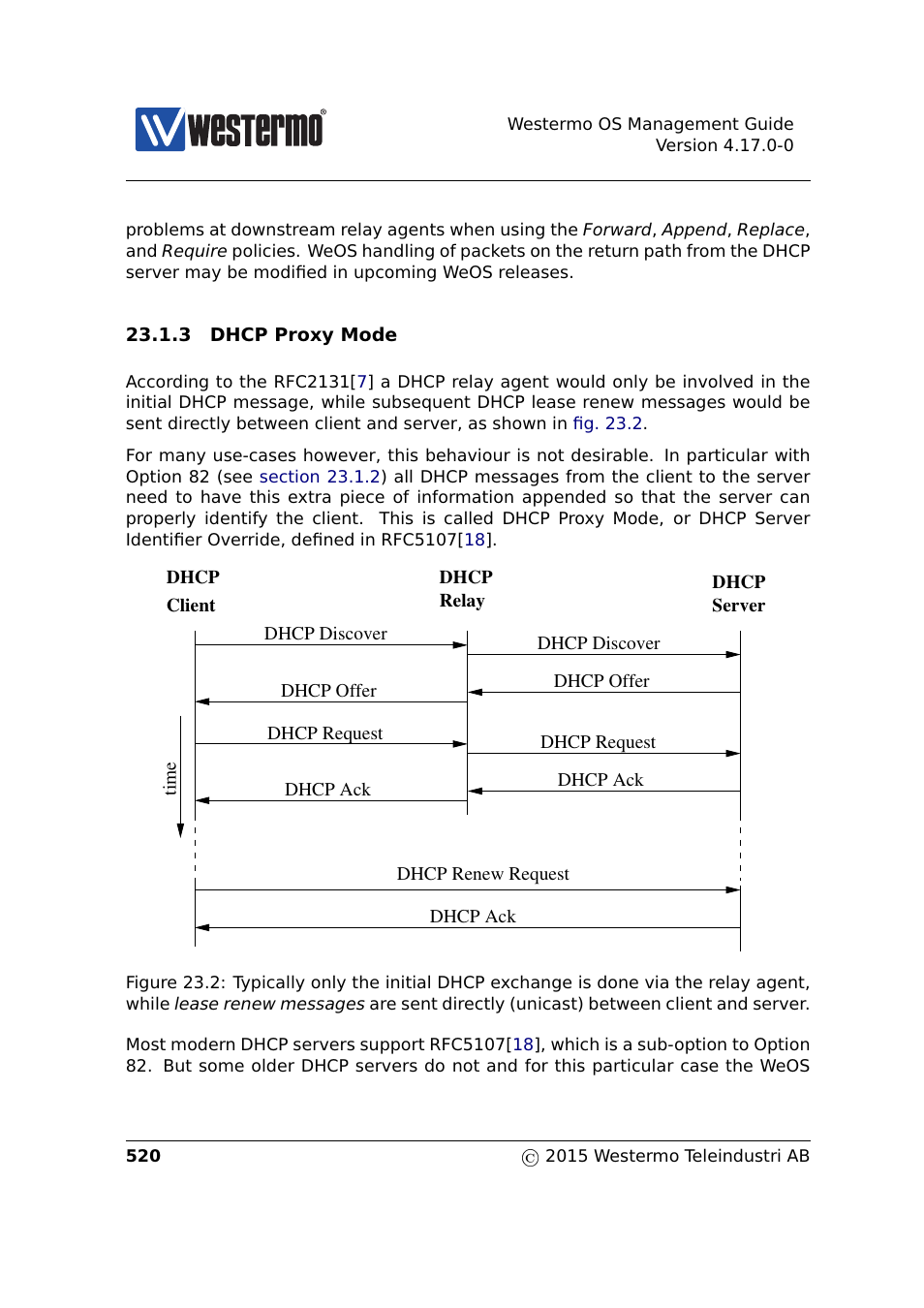 Section 23.1.3 | Westermo RedFox Series User Manual | Page 520 / 977