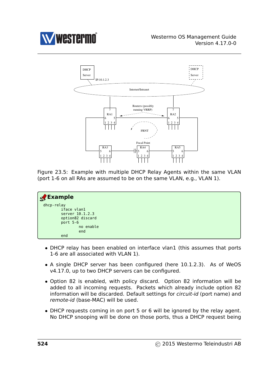 Fig. 23.5, Example | Westermo RedFox Series User Manual | Page 524 / 977