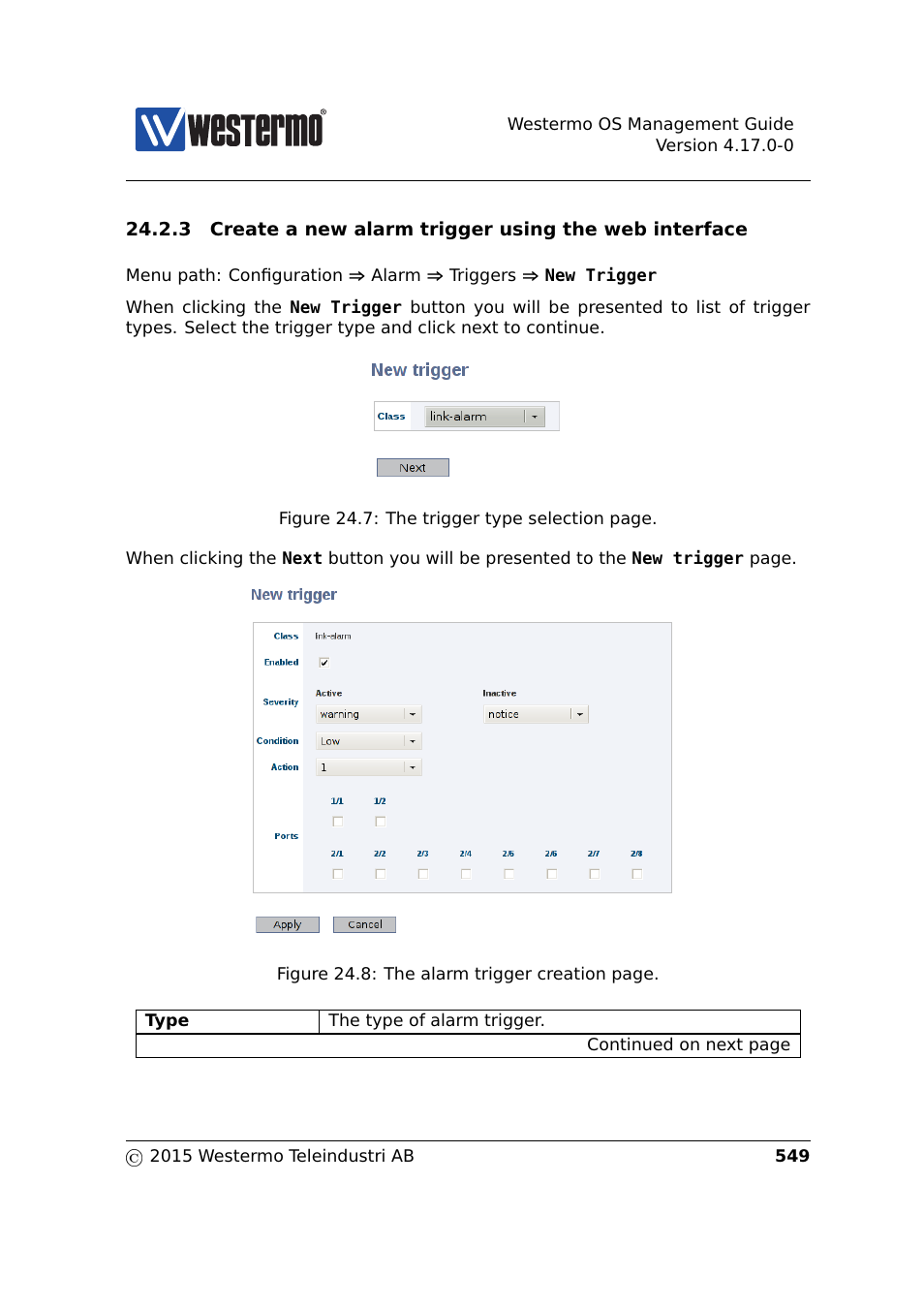 Westermo RedFox Series User Manual | Page 549 / 977