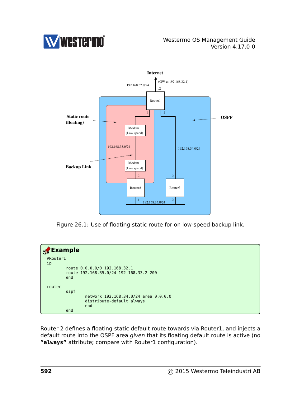 Fig. 26.1, Example | Westermo RedFox Series User Manual | Page 592 / 977