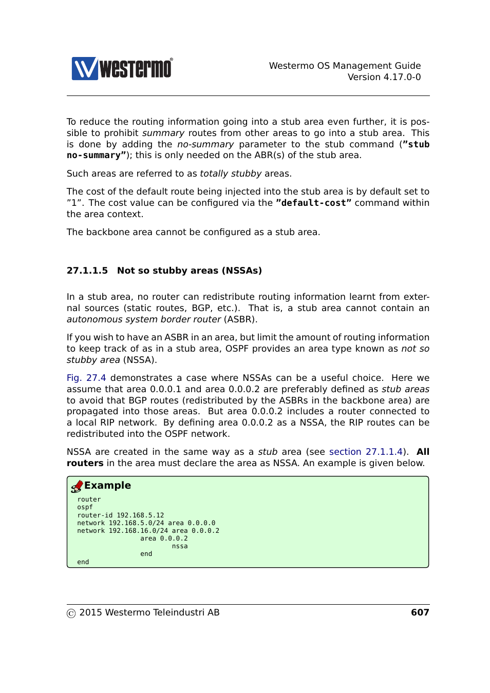 Westermo RedFox Series User Manual | Page 607 / 977