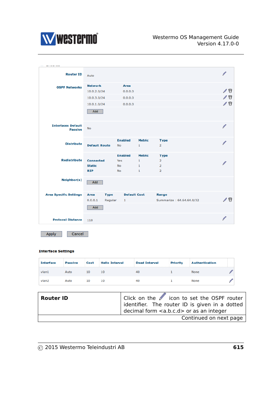 Westermo RedFox Series User Manual | Page 615 / 977