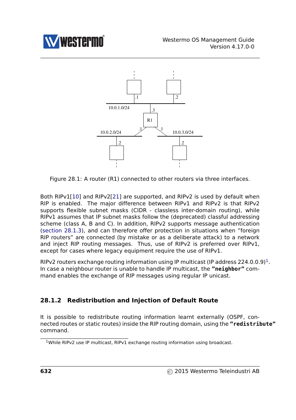 Fig. 28.1, Section 28.1.2 | Westermo RedFox Series User Manual | Page 632 / 977