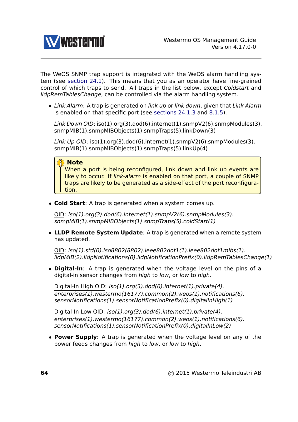 Westermo RedFox Series User Manual | Page 64 / 977