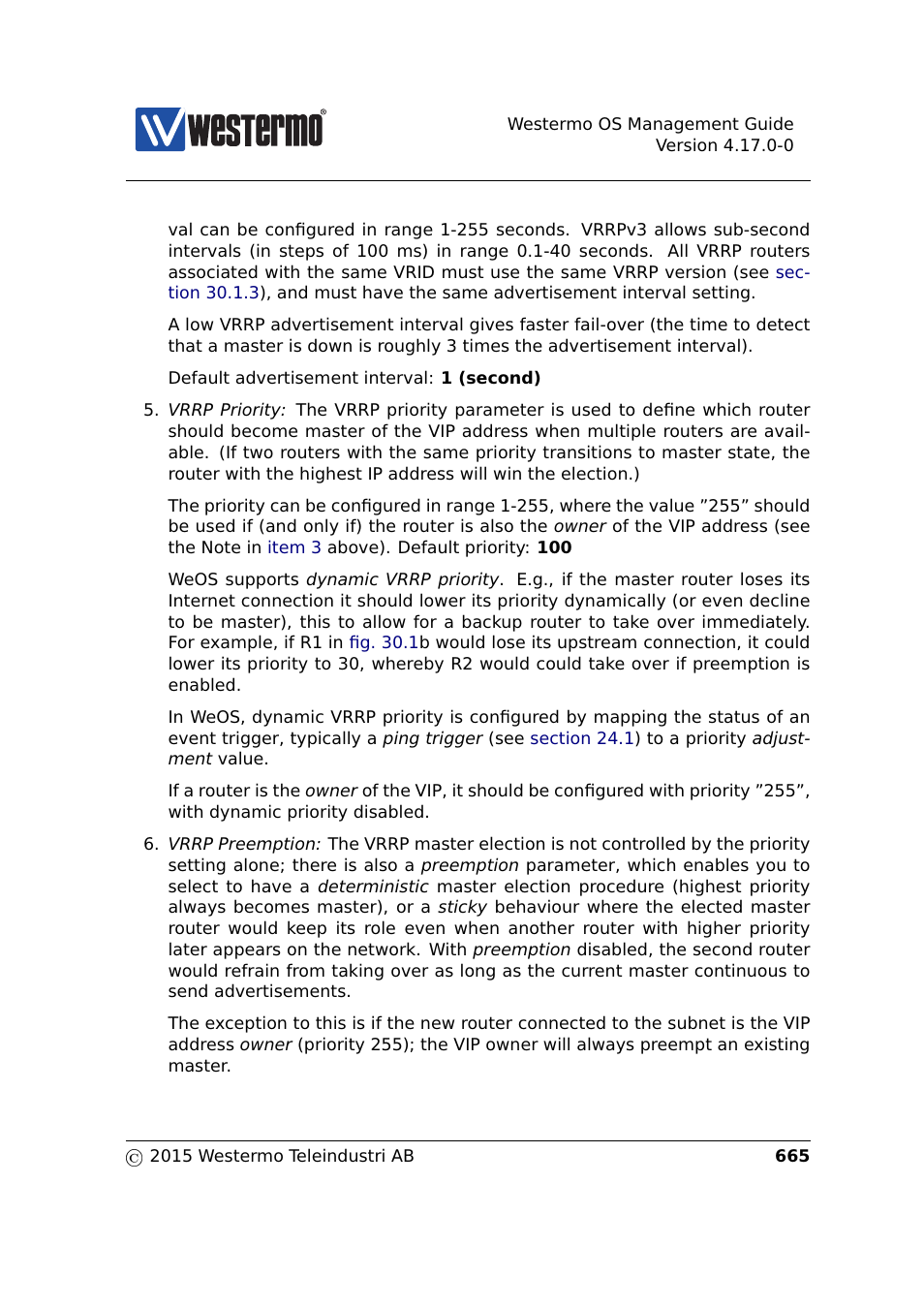 Item 5 | Westermo RedFox Series User Manual | Page 665 / 977