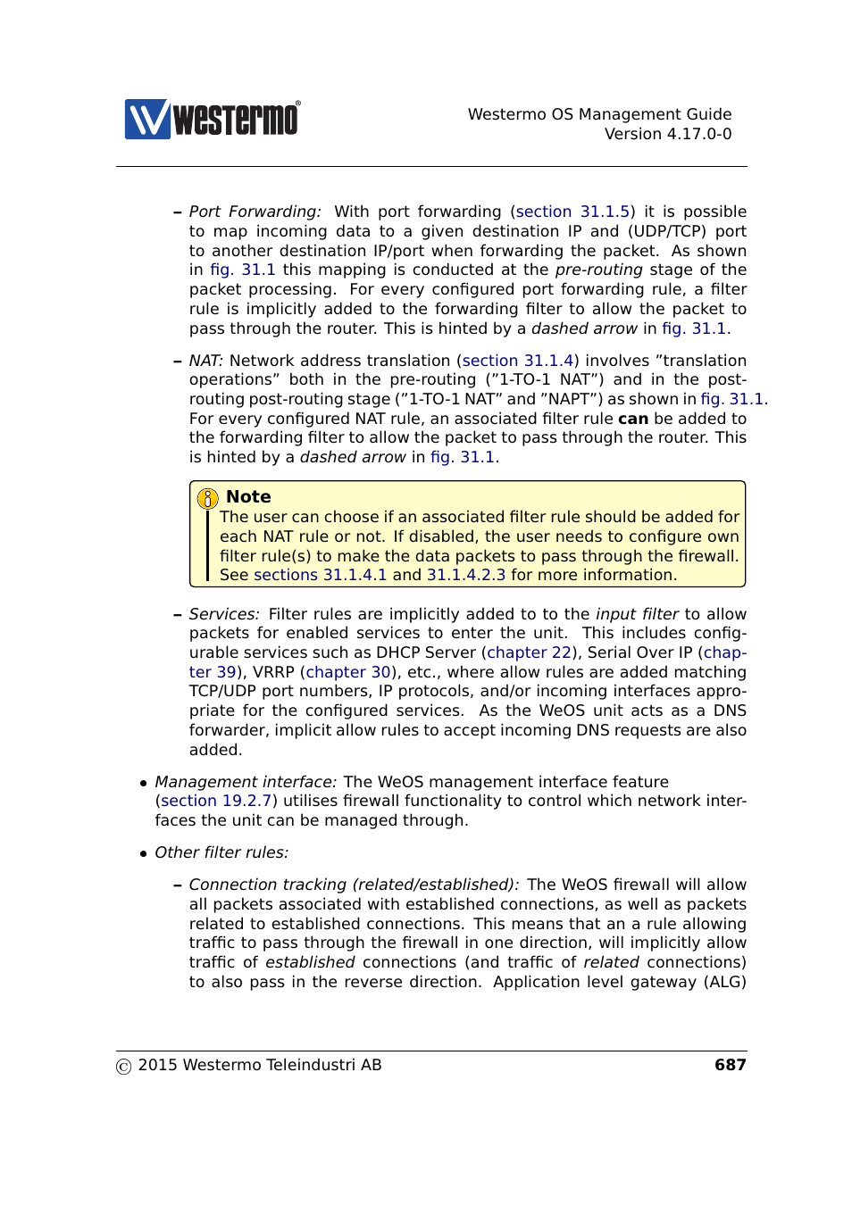 Westermo RedFox Series User Manual | Page 687 / 977