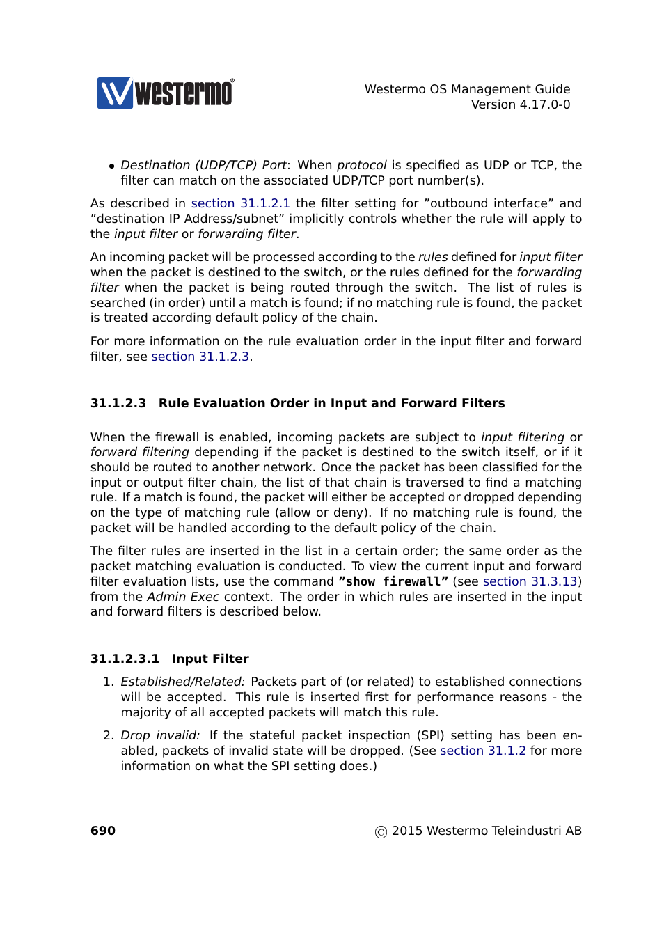 Section 31.1.2.3 | Westermo RedFox Series User Manual | Page 690 / 977