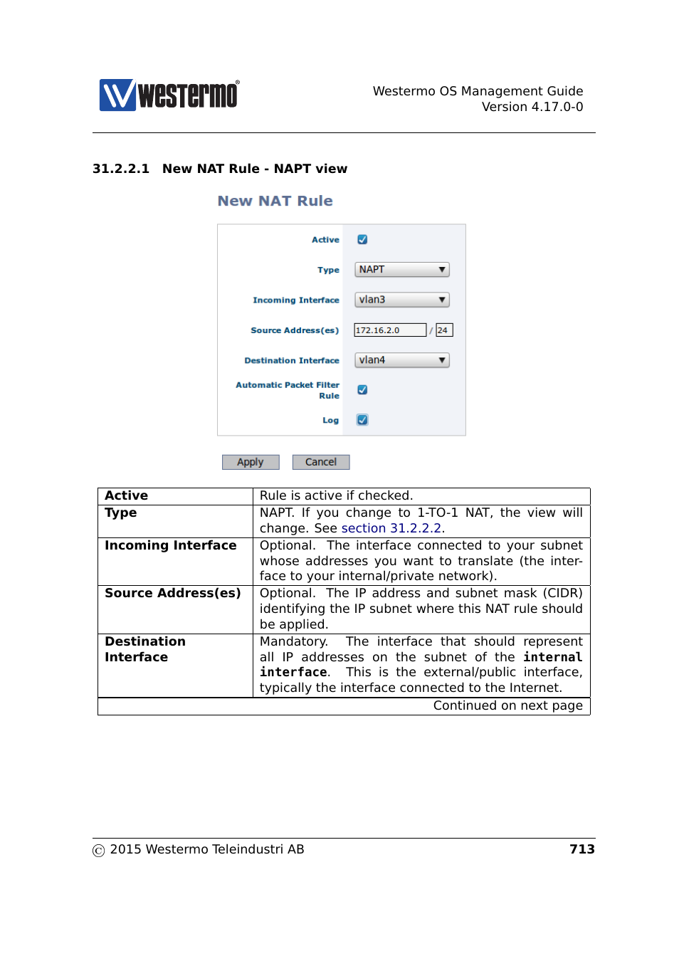 Westermo RedFox Series User Manual | Page 713 / 977