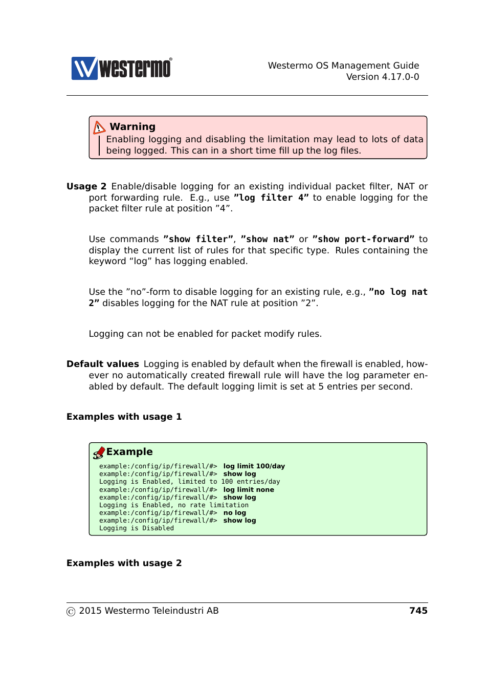 Westermo RedFox Series User Manual | Page 745 / 977