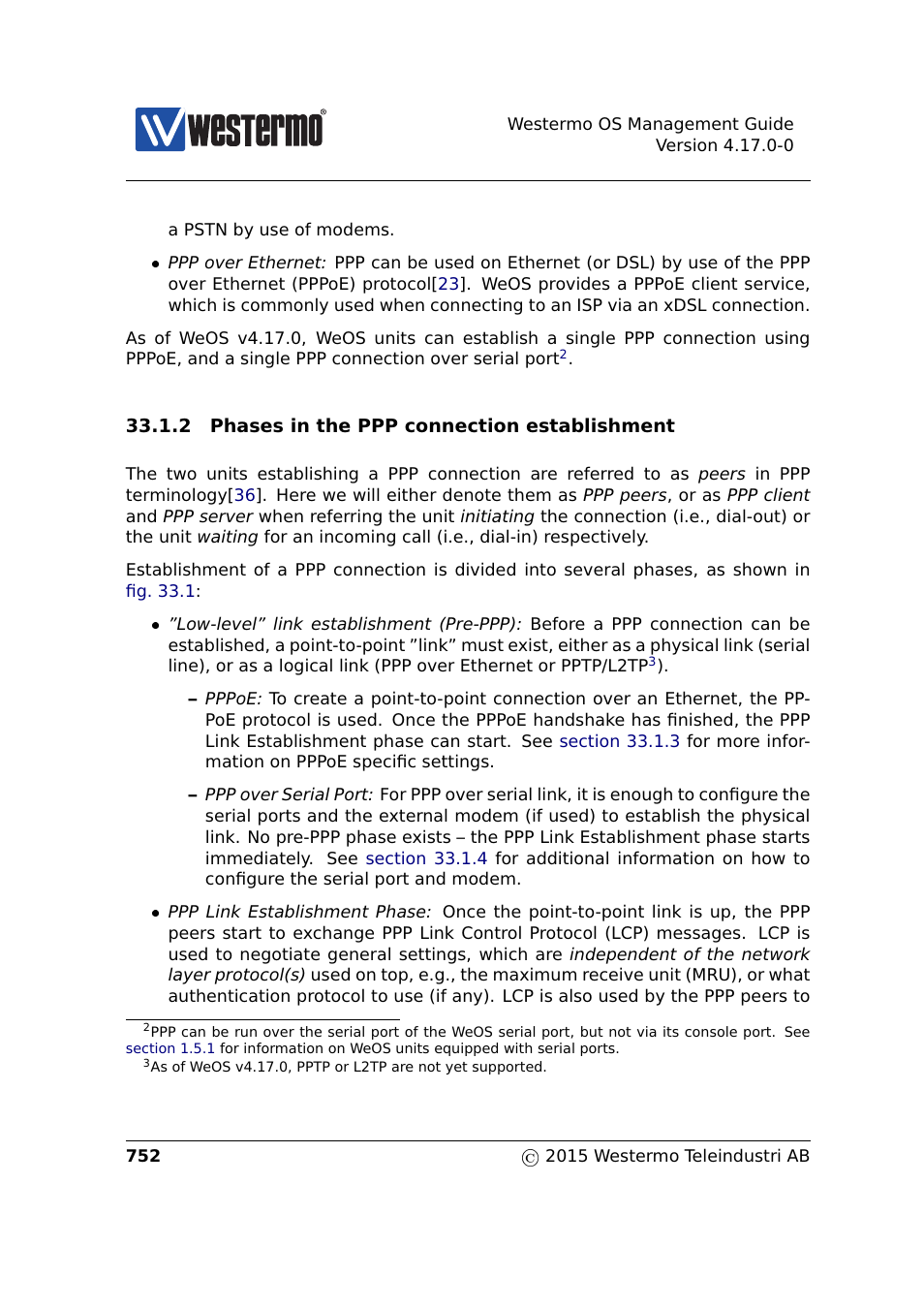 Section 33.1.2 | Westermo RedFox Series User Manual | Page 752 / 977