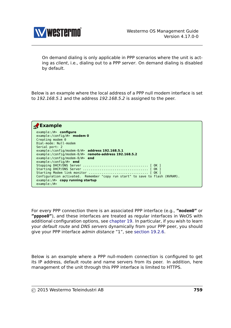 Westermo RedFox Series User Manual | Page 759 / 977