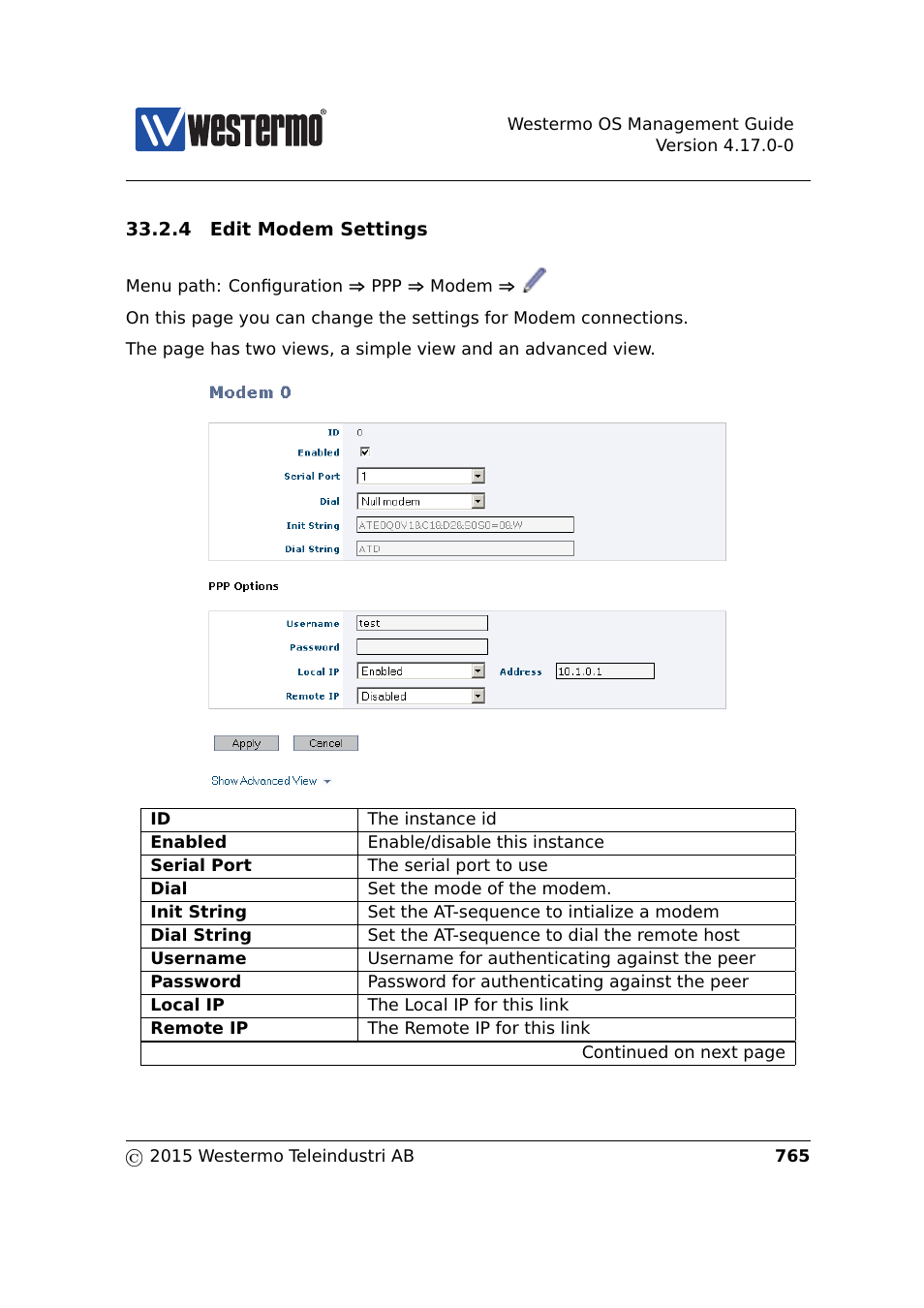 Westermo RedFox Series User Manual | Page 765 / 977