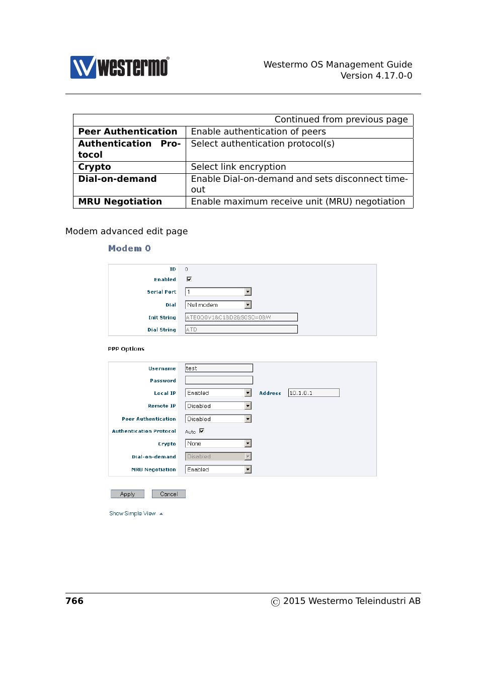 Westermo RedFox Series User Manual | Page 766 / 977