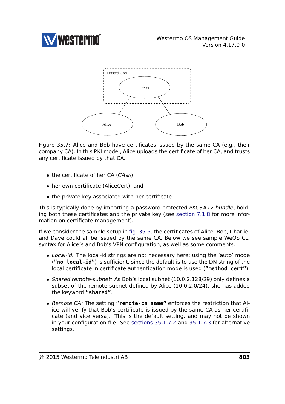 Westermo RedFox Series User Manual | Page 803 / 977