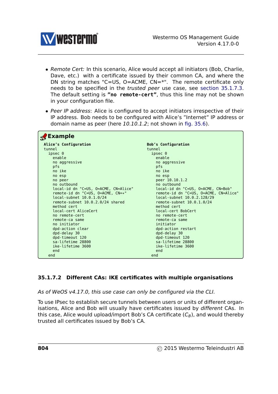 Section 35.1.7.2, Sections 35.1.7.2, Example | Westermo RedFox Series User Manual | Page 804 / 977