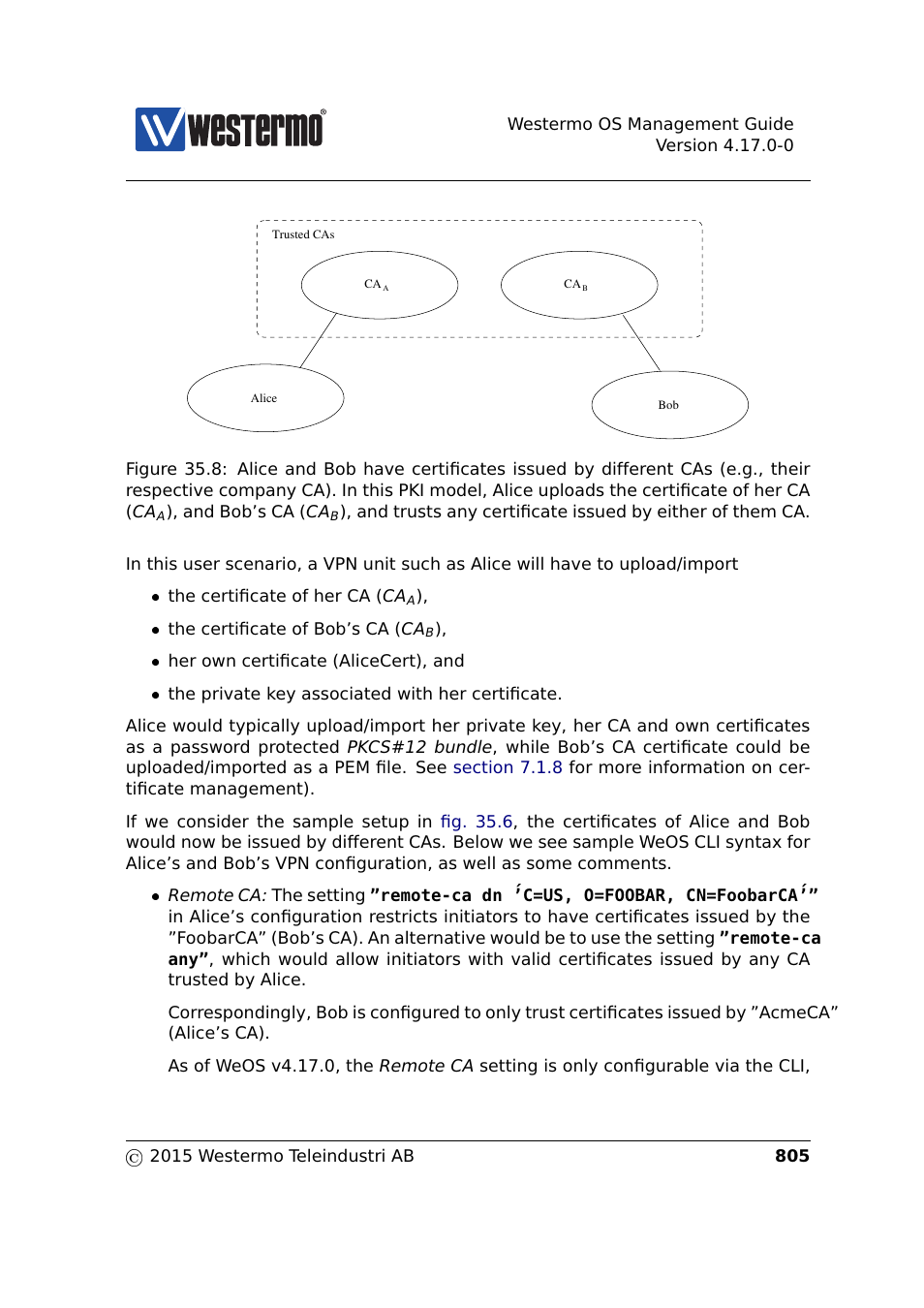 Westermo RedFox Series User Manual | Page 805 / 977