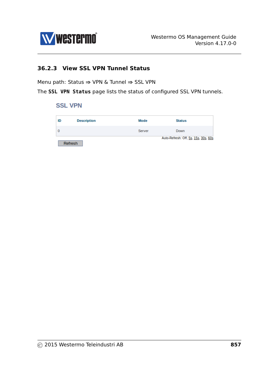 Westermo RedFox Series User Manual | Page 857 / 977