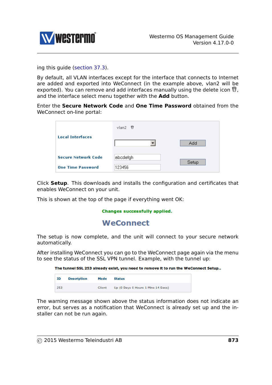 Westermo RedFox Series User Manual | Page 873 / 977