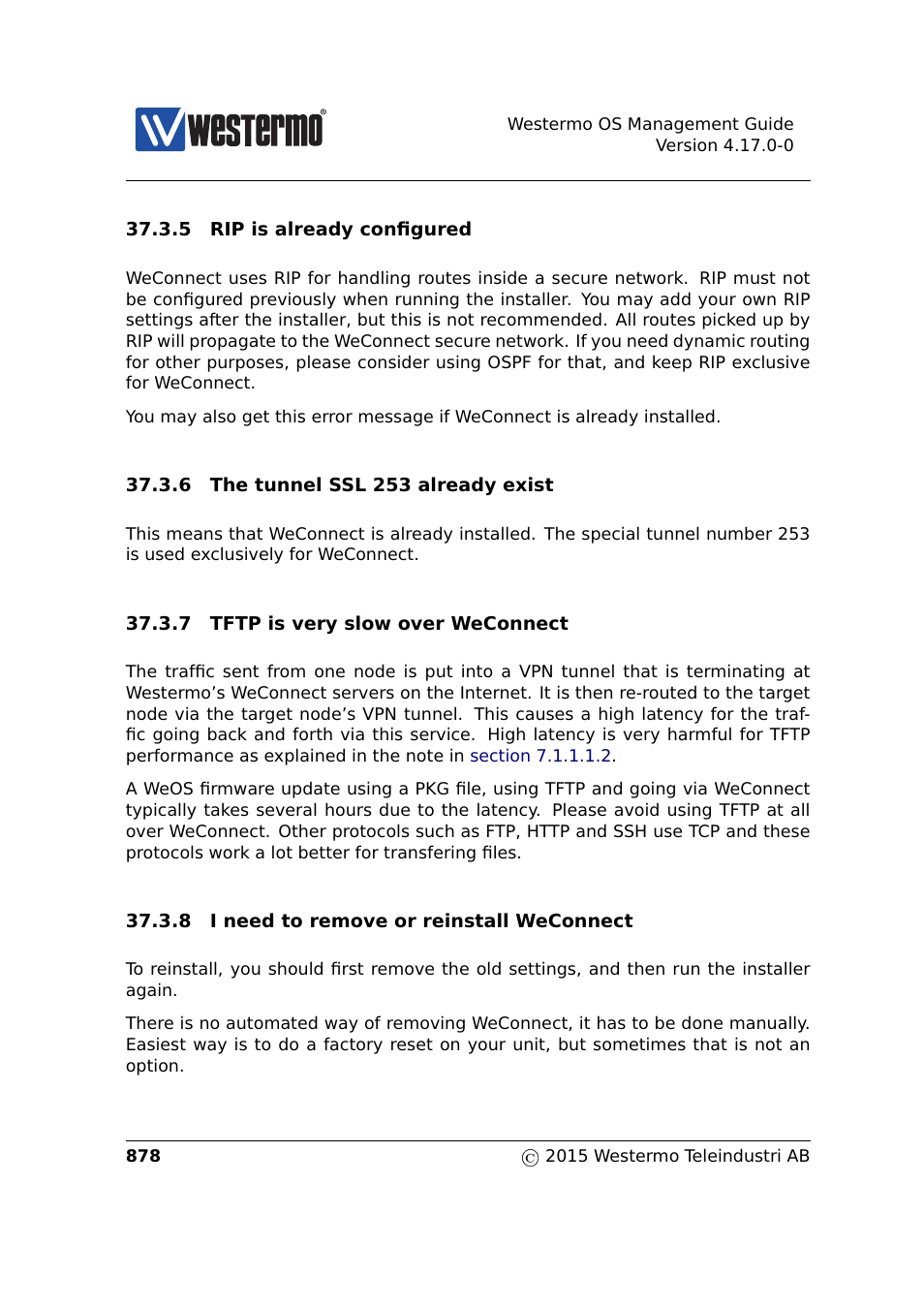 Westermo RedFox Series User Manual | Page 878 / 977