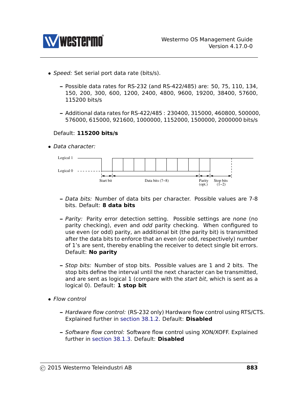 Westermo RedFox Series User Manual | Page 883 / 977