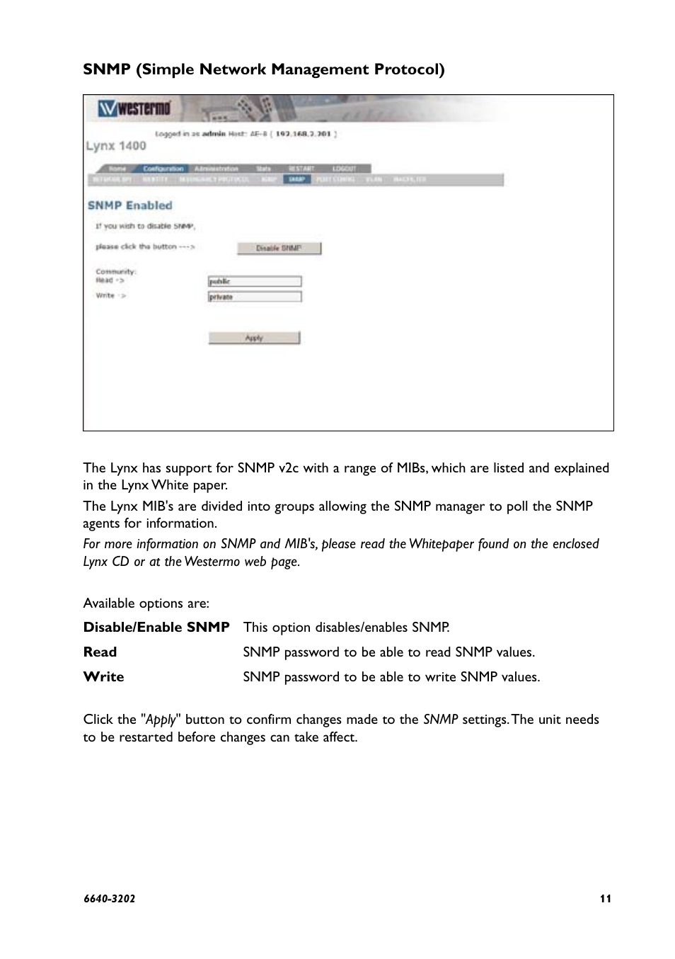 Westermo Lynx Series User Manual | Page 11 / 28