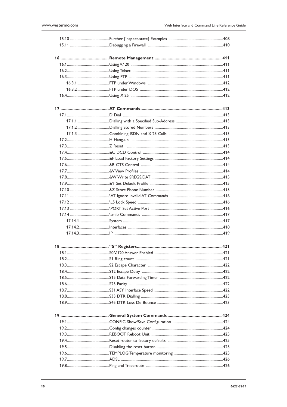 Westermo MR Series User Manual | Page 10 / 460