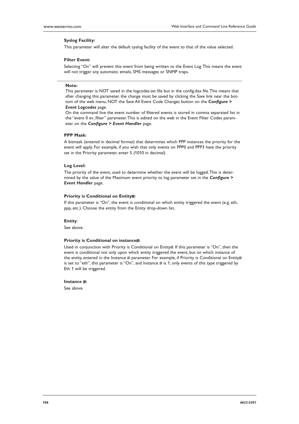 Westermo MR Series User Manual | Page 106 / 460