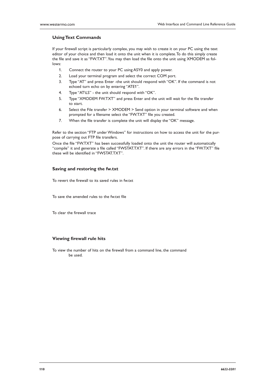 Westermo MR Series User Manual | Page 110 / 460