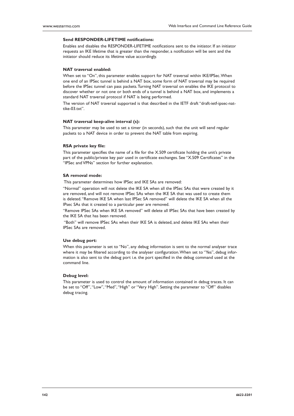 Westermo MR Series User Manual | Page 142 / 460