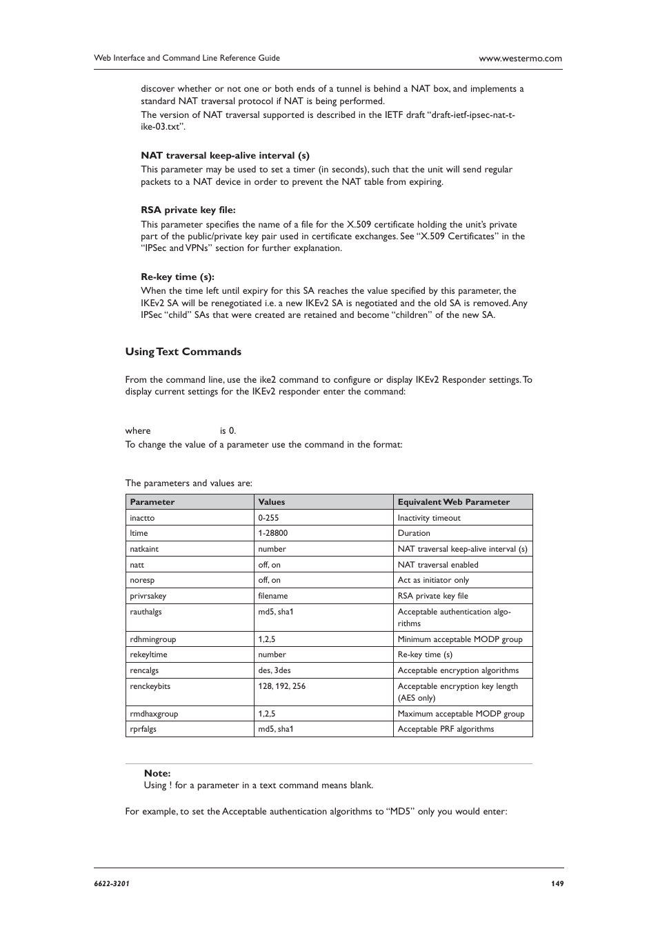 Westermo MR Series User Manual | Page 149 / 460