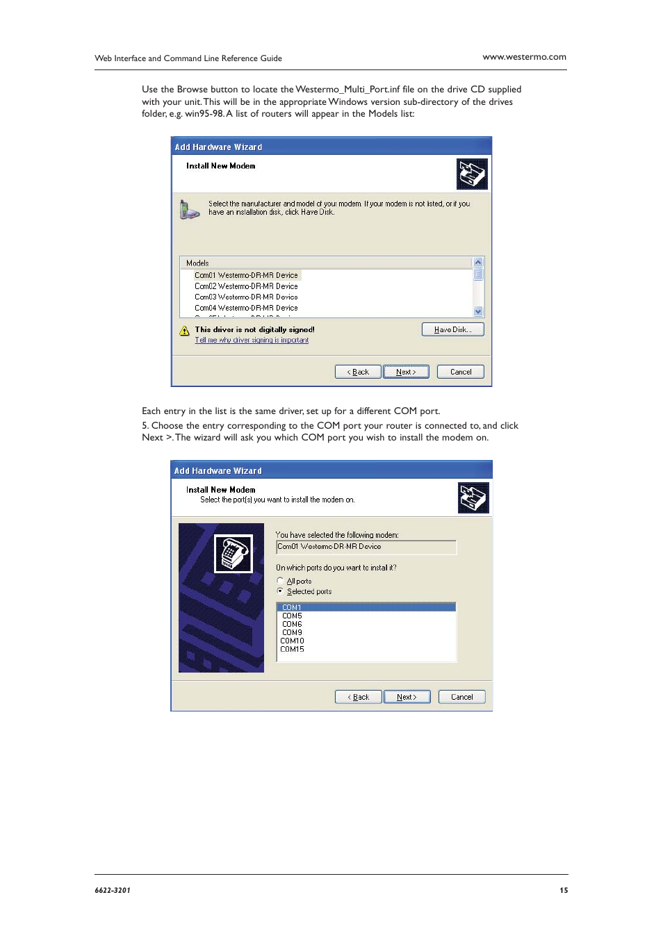 Westermo MR Series User Manual | Page 15 / 460
