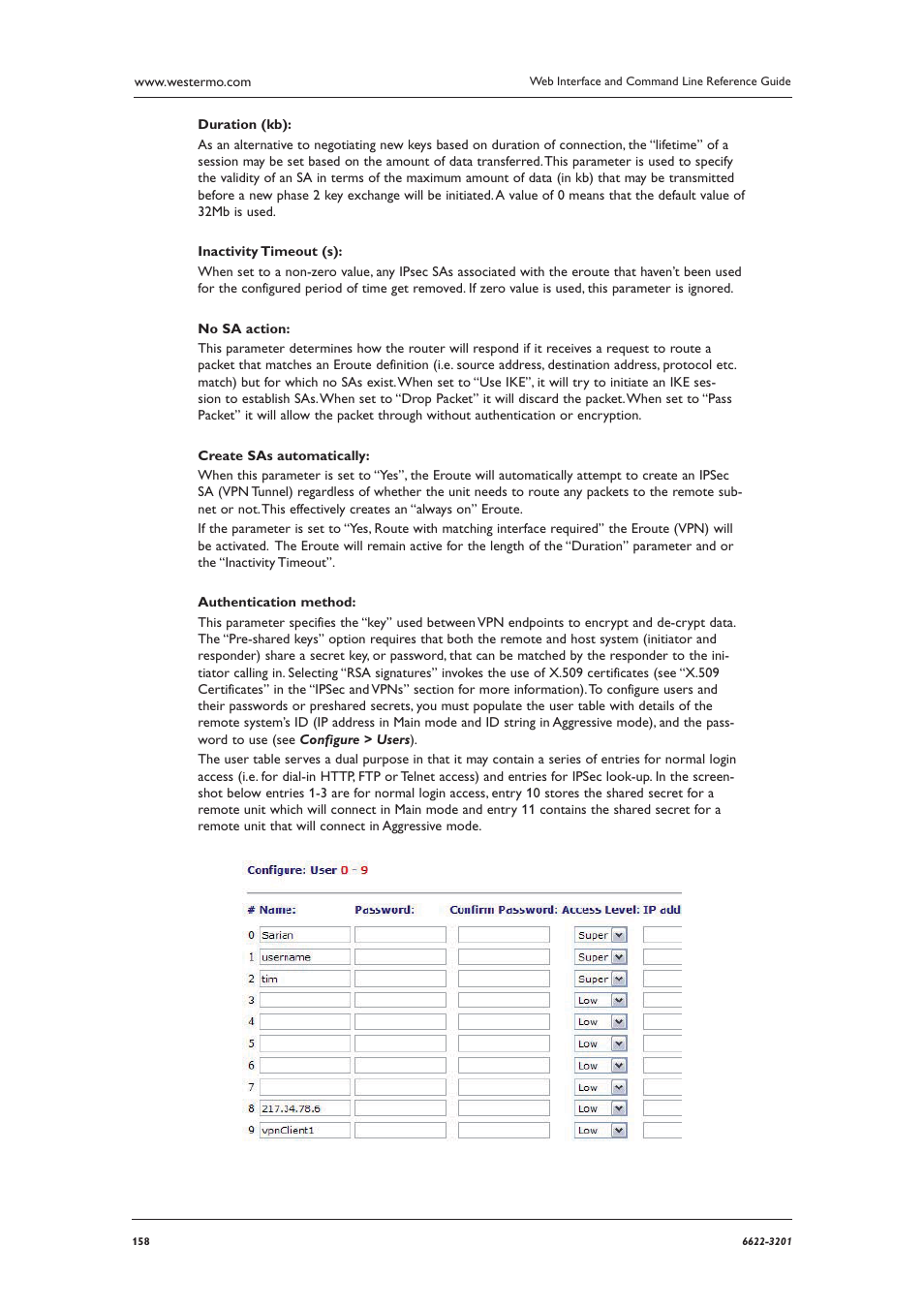 Westermo MR Series User Manual | Page 158 / 460