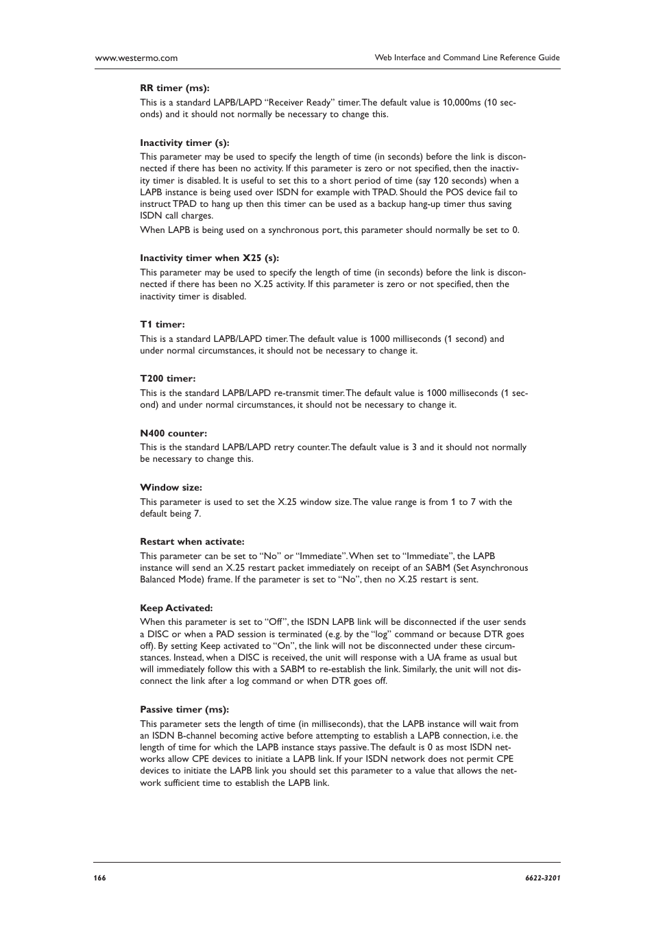 Westermo MR Series User Manual | Page 166 / 460