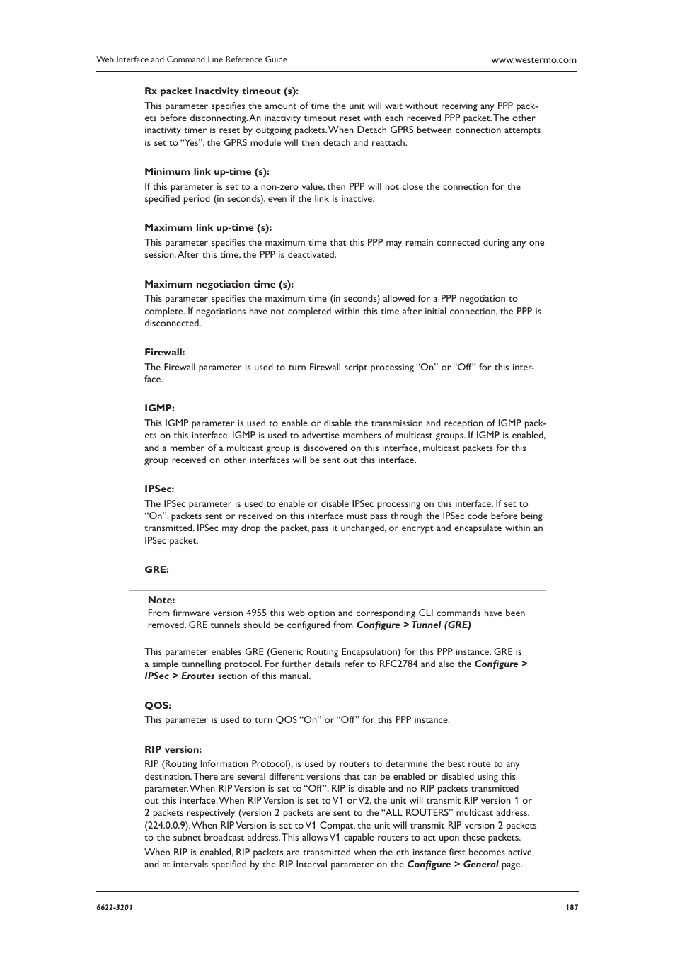 Westermo MR Series User Manual | Page 187 / 460