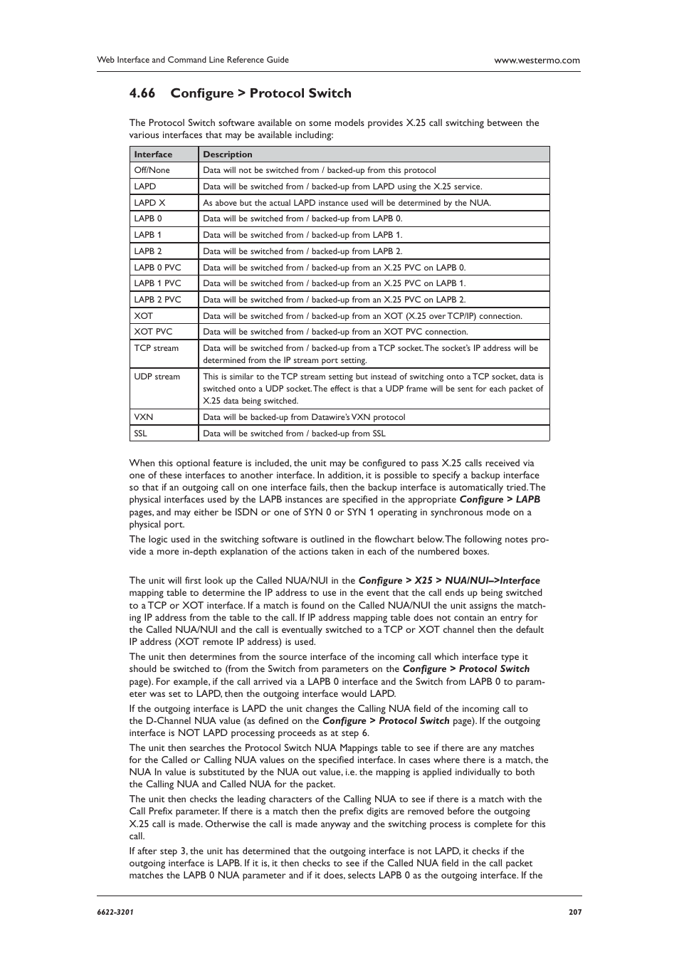 Conﬁ gure > protocol switch 4.66 | Westermo MR Series User Manual | Page 207 / 460