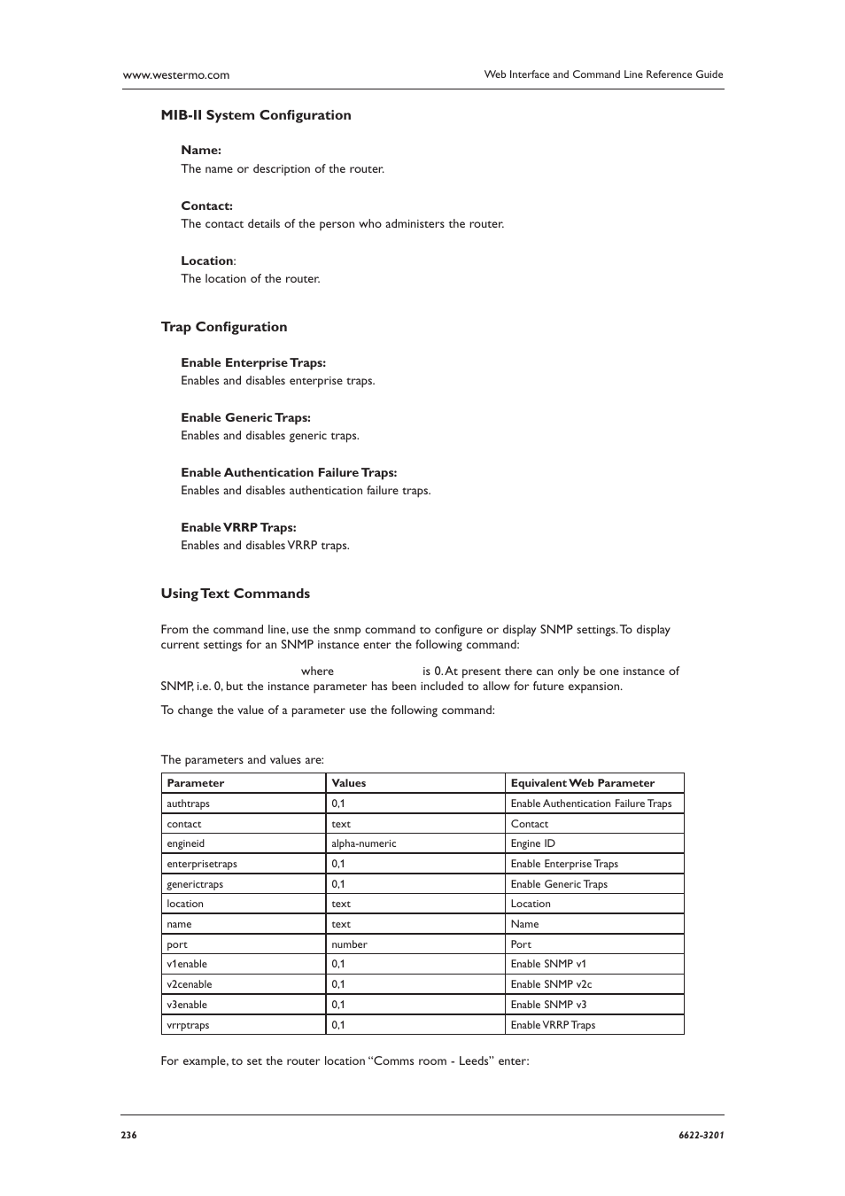 Westermo MR Series User Manual | Page 236 / 460