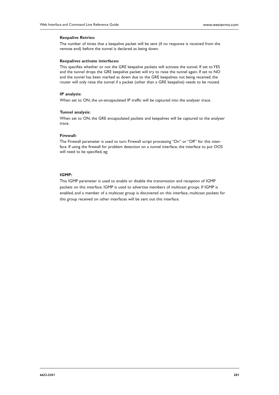 Westermo MR Series User Manual | Page 281 / 460