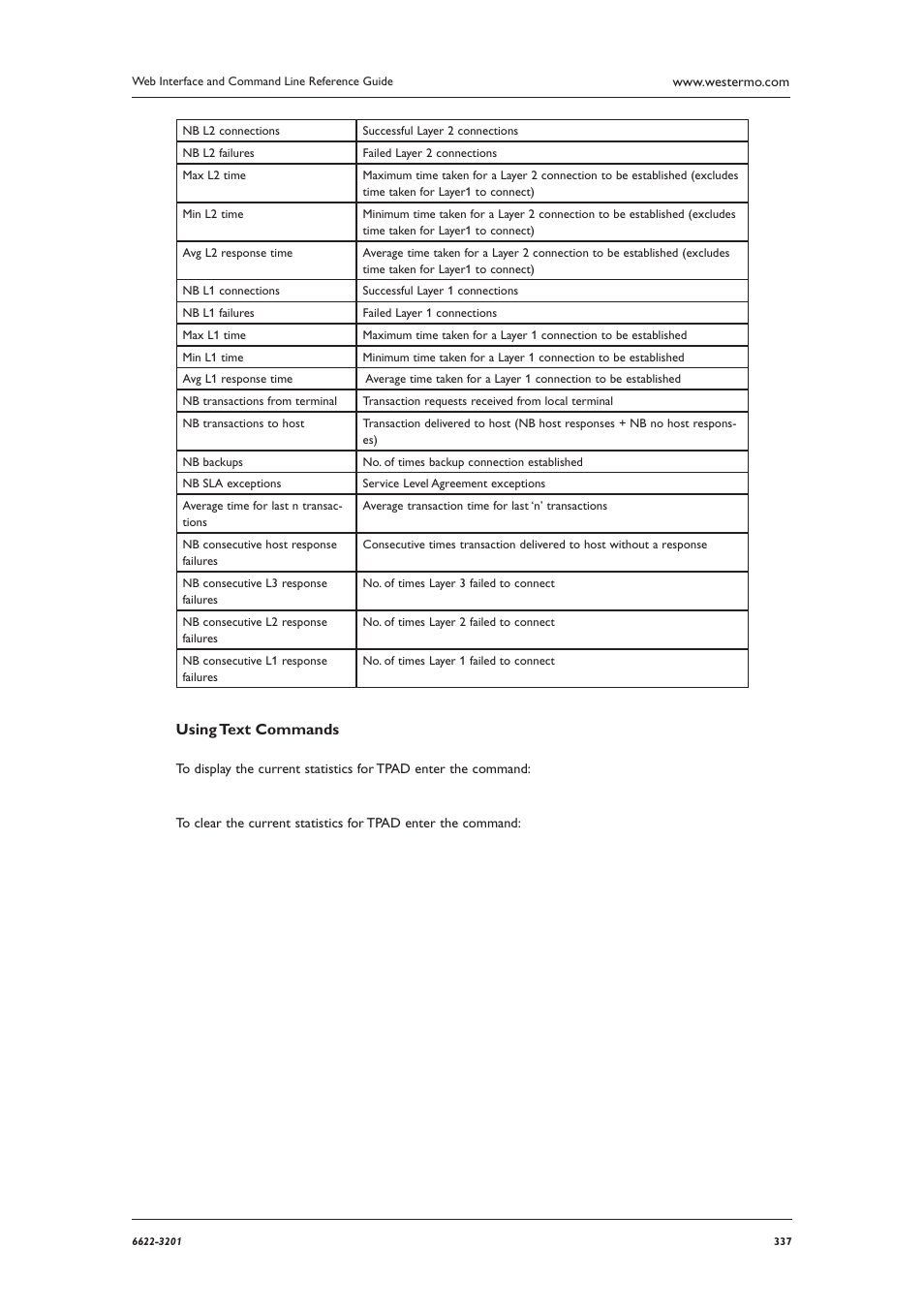 Using text commands | Westermo MR Series User Manual | Page 337 / 460