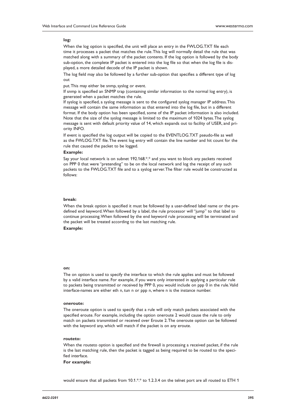 Westermo MR Series User Manual | Page 395 / 460