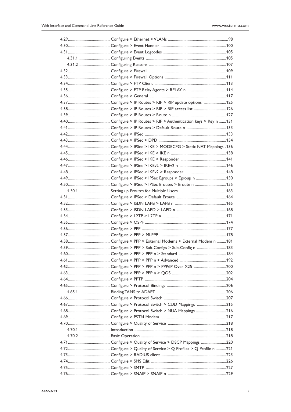 Westermo MR Series User Manual | Page 5 / 460